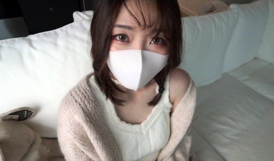Masked Asian Spreads Her Legs For Homemade Porn With Her Lover